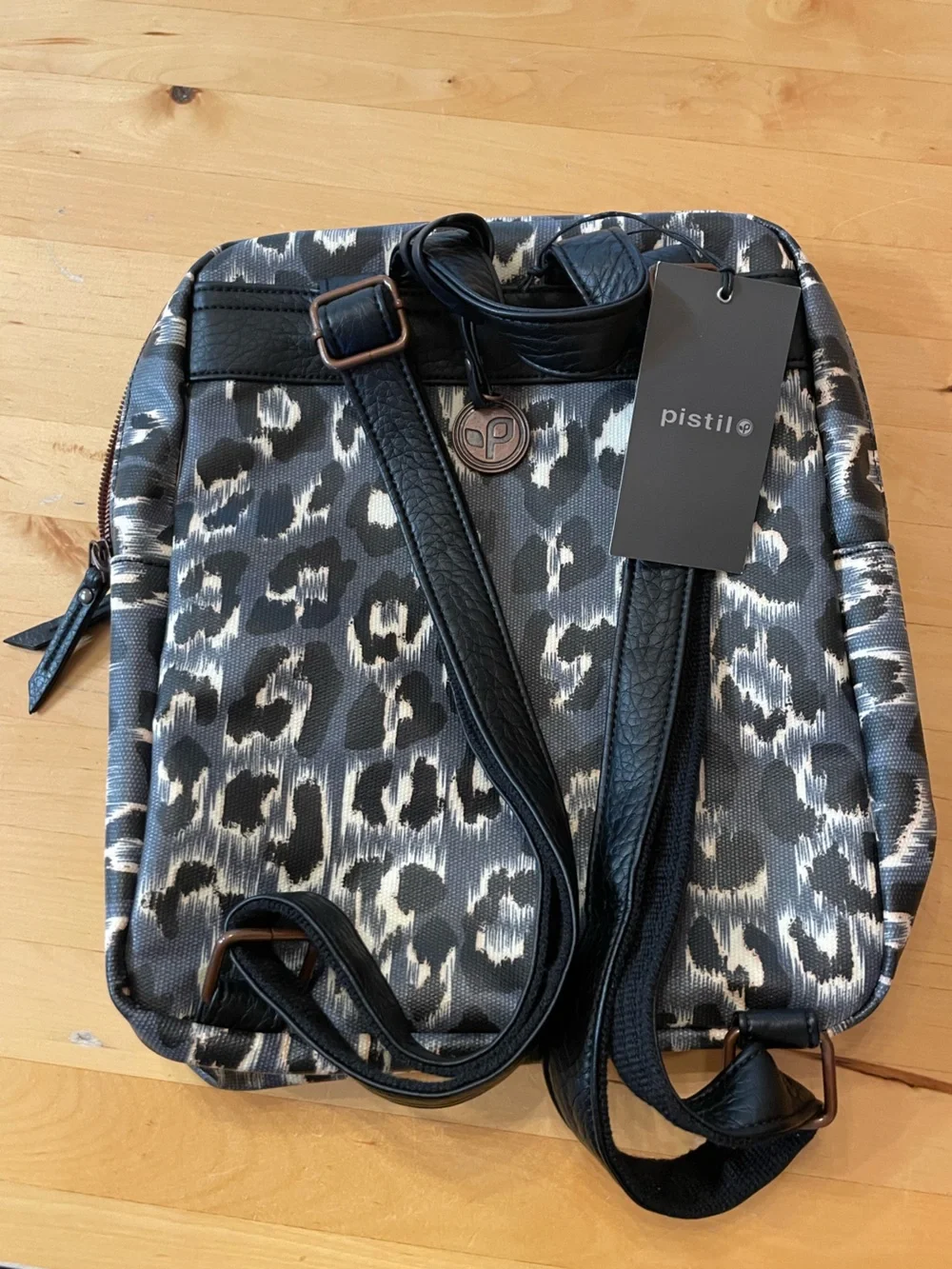 NWT Pistil Coated Canvas Mini Backpack Purse